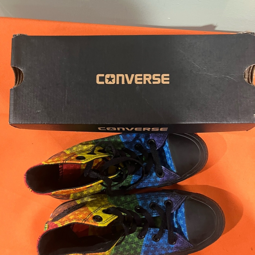 Converse All star Vibrant Rainbow Star unisex sneakers - Picture 5 of 12